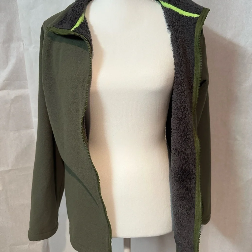 The North Face Charcoal Fleece Jacket